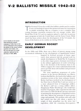 V 2 ballistic missile-1942
