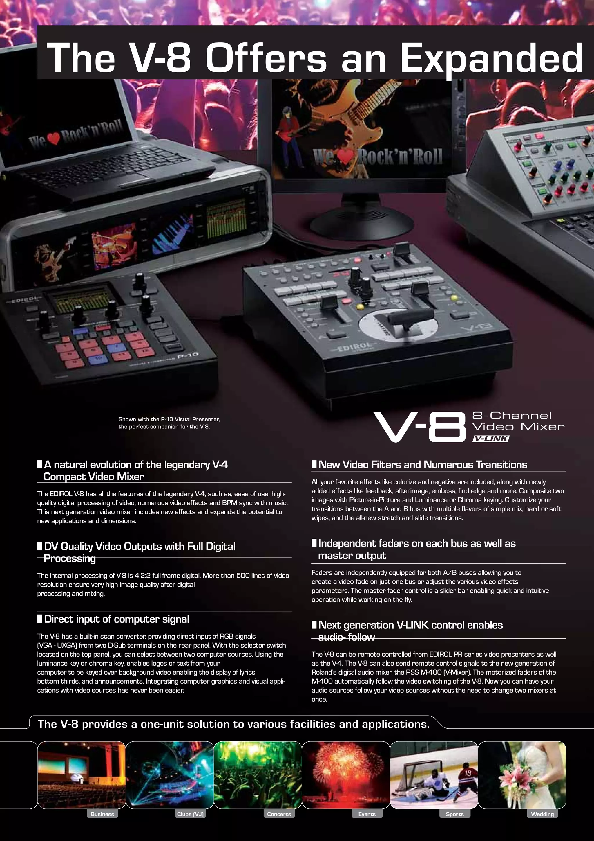 Roland Edirol V-8 | PDF