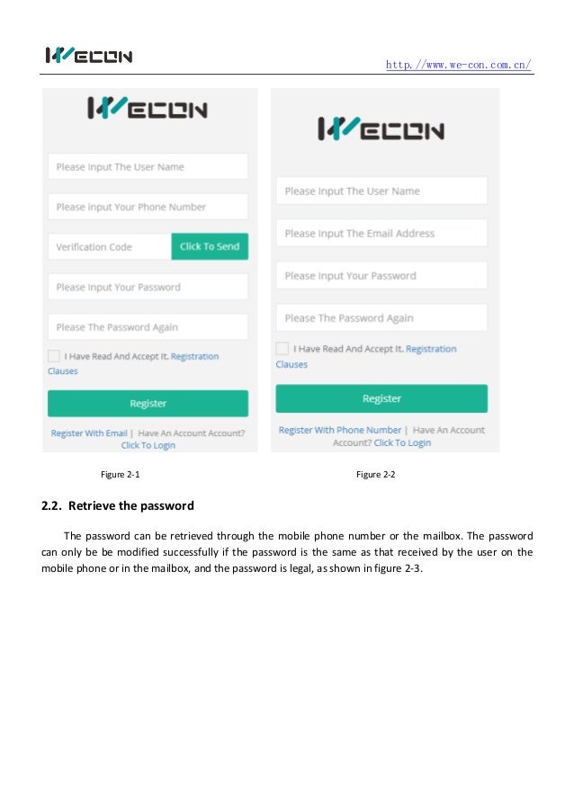 Wecon V Box User Manual