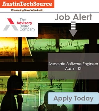 Job Alert Email Campaign for Austin TechSource