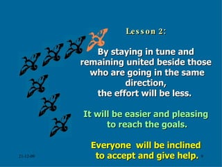 V Formation - Lessons to Learn from the Birds - 23s | PPT