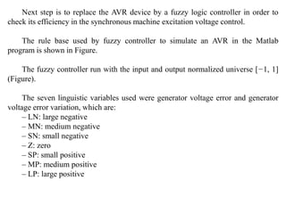 V fuzzy logic applications to electrical systems | PPTX