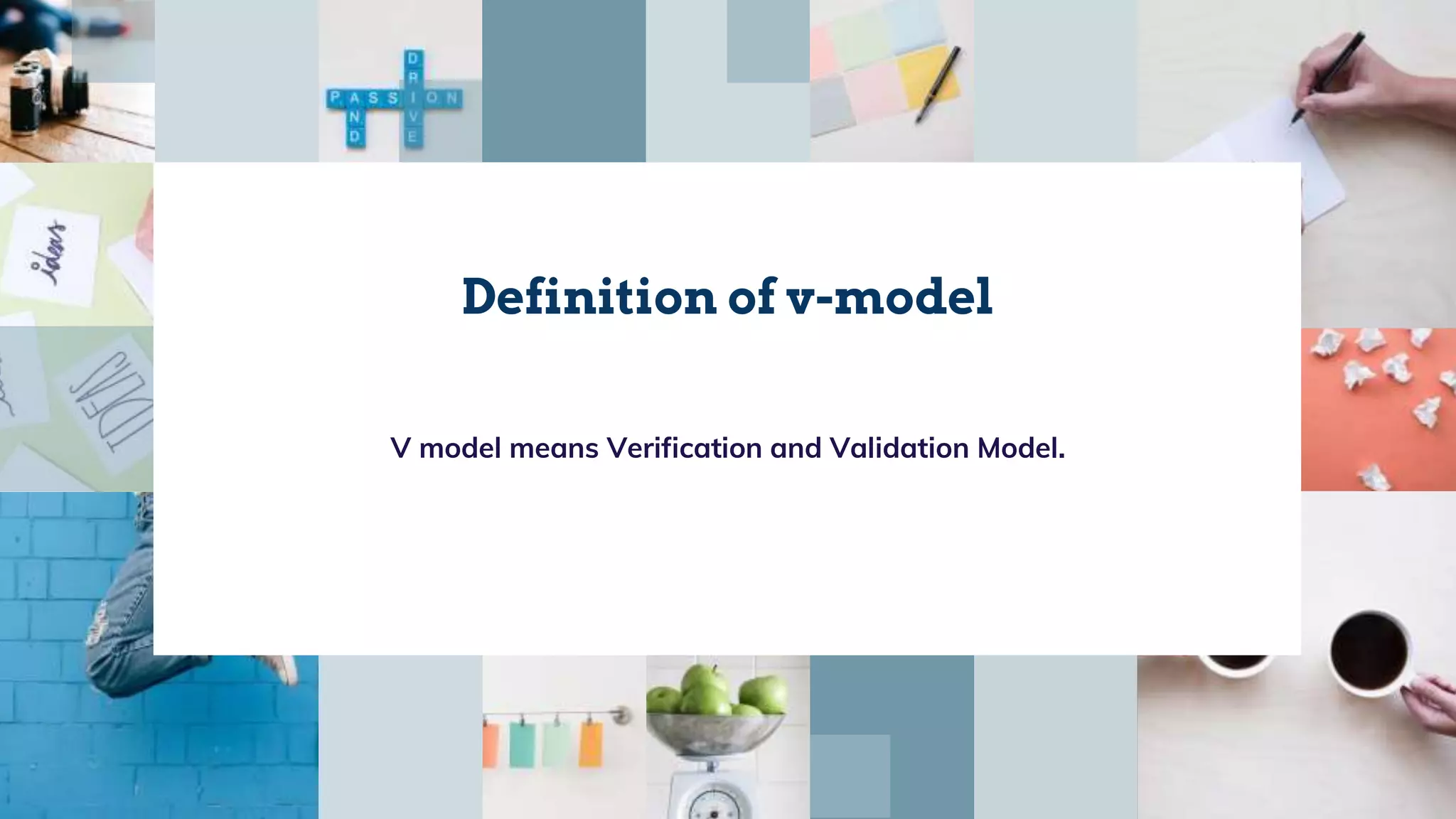 V model | PPTX