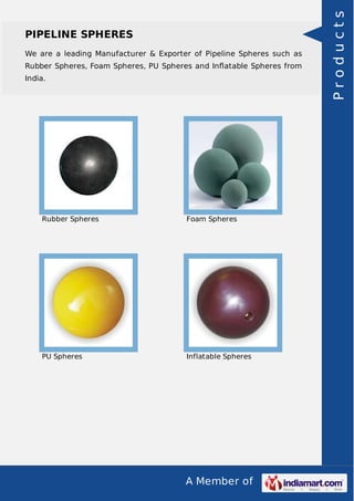 Pipeline Sphere Inflatable V p-engineers | PDF