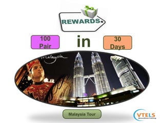100
Pair
30
Days
Malaysia Tour
in
 