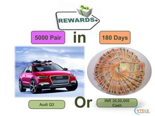 5000 Pair 180 Daysin
INR 30,00,000
CashAudi Q3 Or
 