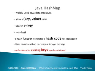 Structue Fo Hashmap Fuzzy Hash Map | PPTX