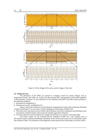 Enhancement of the direct power control applied to DFIG-WECS | PDF