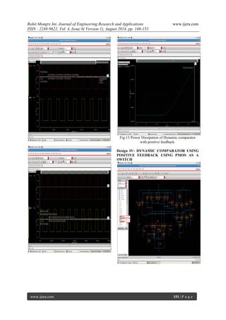 Design of Low Power & High Speed Comparator with 0.18μm Technology for ...