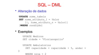 FUNDAMENTOS SOBRE USO DE Banco de Dados SQL | PPTX