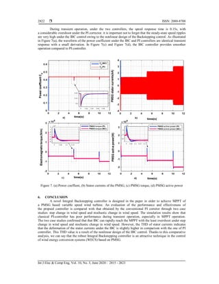 Nonlinear control of WECS based on PMSG for optimal power extraction | PDF