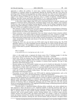 Machine learning-based electricity theft detection using support vector ...