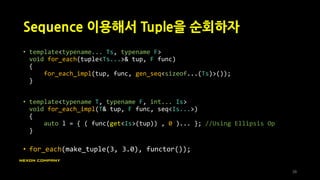 [NDC2016] TERA 서버의 Modern C++ 활용기 | PDF
