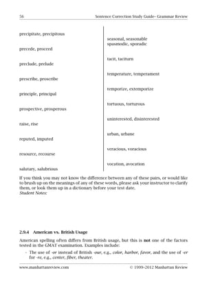Gmat-sentence-correction-guide | PDF