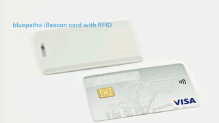 bluepath® iBeacon card with RFID
 