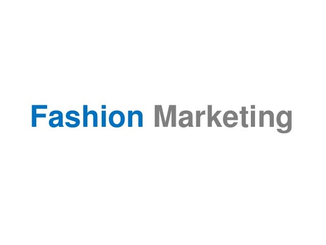 fashion marketing and branding personal statement