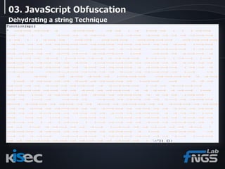 Drive-By Download & JavaScript Obfuscation | PDF