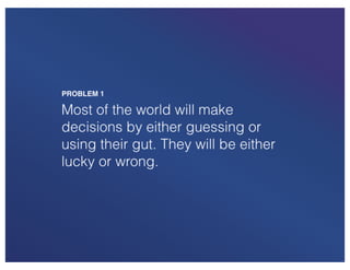 Mixpanel - Our pitch deck that we used to raise $65M