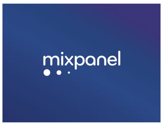 Mixpanel - Our pitch deck that we used to raise $65M