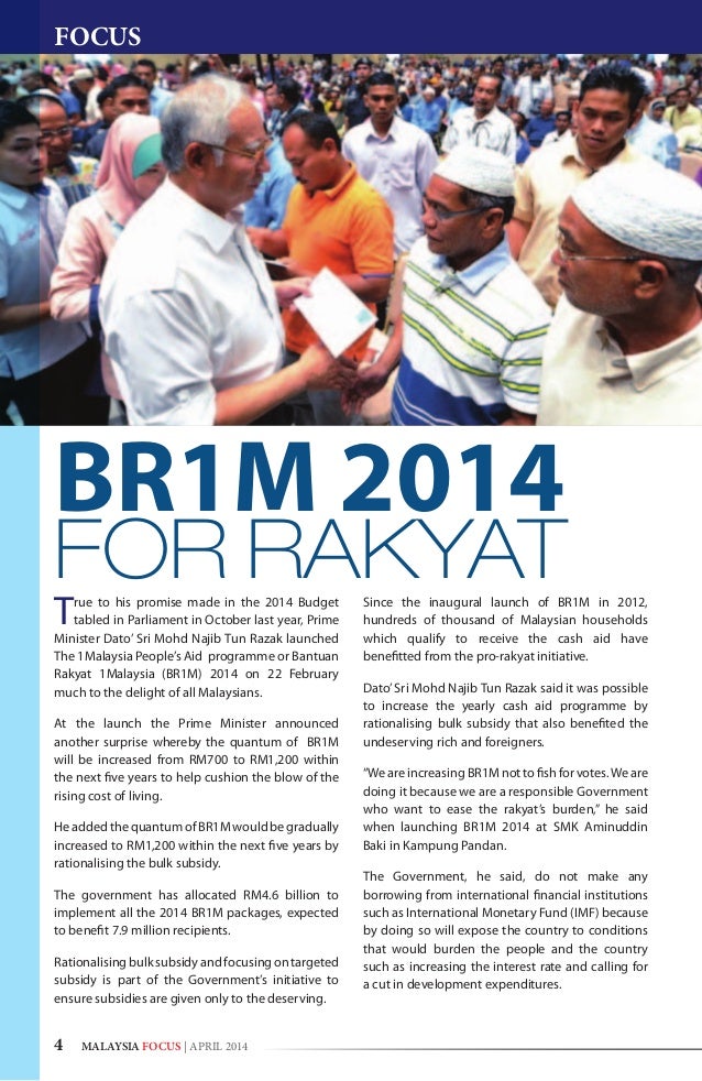 Bantuan Rakyat 1 Malaysia (br1m) - Kumpulkan t