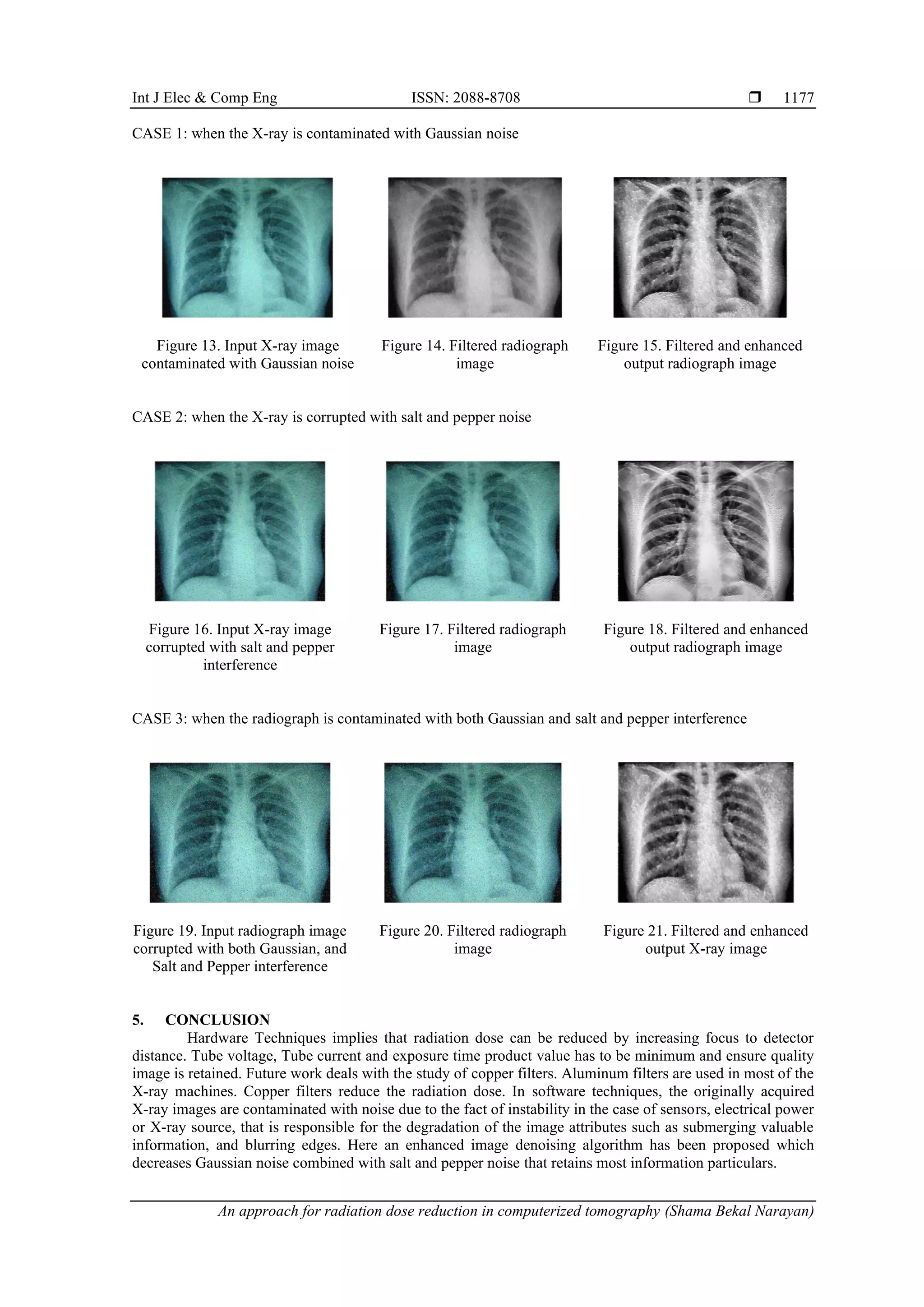 An approach for radiation dose reduction in computerized tomography | PDF