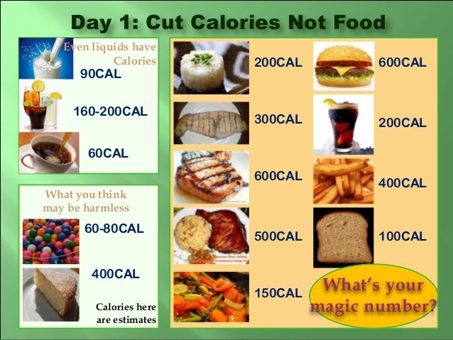 Herbalife Calories Chart