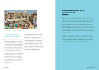 MIXED VIEWS ABOUT THE PAST DECADE
V12 Consumer Research
While V12 consumers are overwhelmingly optimistic about the future and the changes it is
bringing, they have decidedly more uneven views about the impact of lifestyle changes over the
past ten years. Consumers’ perception of the past decade varies substantially by country.
Three groupings of countries can be seen: those identifying considerably positive changes
(China, Bangladesh and India); those identifying more moderate benefits (Myanmar, Indonesia,
Vietnam and the Philippines) and those who on balance see net negative changes over the last
decade (Nigeria, Pakistan, Brazil, Mexico and particularly Egypt, where the last decade is seen
as particularly problematic). This seems to be reasonably uniform across age, income, education
or class in these countries.
An explanation can be found in an examination of the economic, social, and political trends
of the last 10 years. China, Bangladesh, and India have enjoyed stability and robust growth.
Those in the second grouping have had a more mixed recent history while those in the final
grouping have lived through a volatile decade, particularly in matters of social and political
stability. However, this generally hasn’t dampened their enthusiasm for the future.
A WORLD OF MORE SOCIAL
INFLUENCE AND RELATIONS
Technology is a great leveler, enfranchising people
through social participation. As the V12 shift from
minority to majority middle-class societies, a new class
of socially engaged V12 consumers is emerging that will
participate more broadly than ever in “net lobbying” to
pressure their government’s agenda on environmental
issues, child health, product and industrial safety, and
other issues that drive an improved quality of life.
This social velocity – once created – has its own weight
and momentum. To a degree, it grows and changes
independent of economic cycles. For example, while
incomes have stagnated or declined during Brazil’s
recent economic turmoil, the middle class that had
developed in past decades accelerated their vocal reach
through social media.
This very engaged and public middle class could be
called “social consumers” – and they are altering our
understanding of how consumers think, behave,
interact, and buy. To reach this audience, companies
must transform, especially in the velocity markets of
Asia, Africa and Latin America, where cultural values
converge with global access. The one-for-all middle-
class business game plan of yesterday will no longer
suffice: leading companies today need to deploy a range
of fresh approaches that represent the future of brands
and marketing to this globalizing middle class.
Normal life of locals in a poor residential area, Dhaka, Bangladesh.
4544 THE VELOCITY 12 MARKETS
01. THE VELOCITY 12 MARKETS
 
