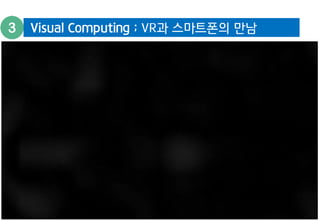 Visual Computing ; VR과 스마트폰의 만남 
 