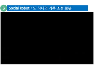 Social Robot ; 또 하나의 가족 소셜 로봇 
 