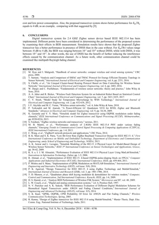 Performance Analysis of IEEE 802.15.4 Transceiver System under Adaptive ...
