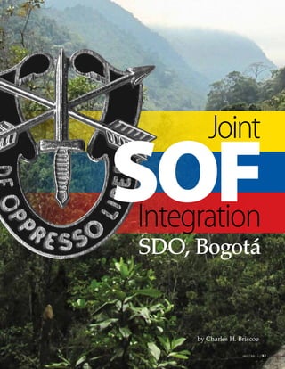 Joint
SOFIntegration
SDO, Bogotá
by Charles H. Briscoe
VERITAS  |  32VERITAS  |  32
 