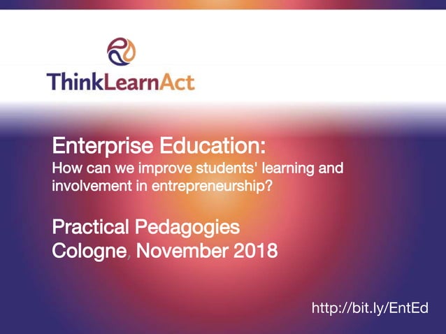 Practical Pedagogies, Cologne, November 2018 | PPT