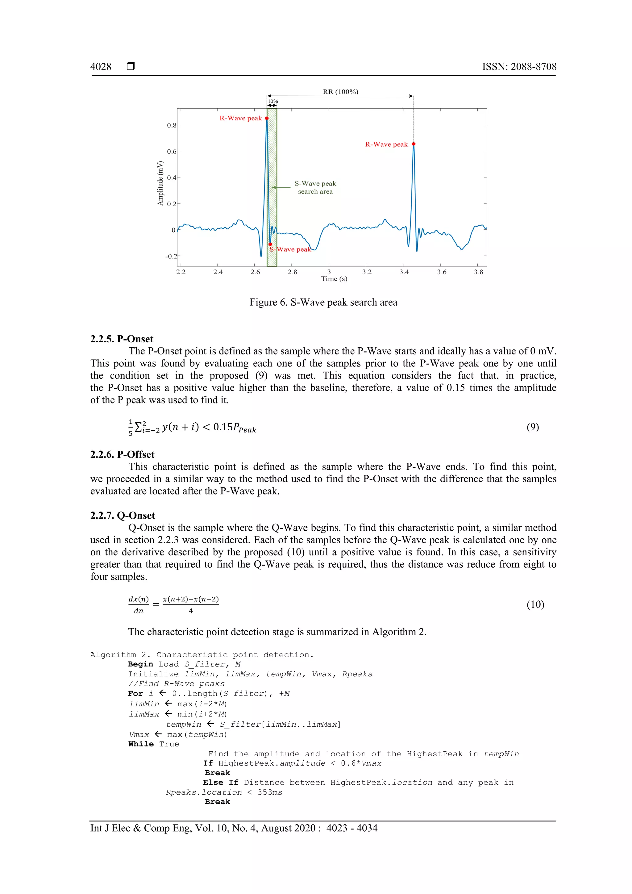 Methodology for detection of paroxysmal atrial fibrillation based on P ...
