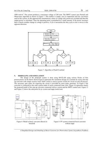 A Simplified Design and Modeling of Boost Converter for Photovoltaic ...