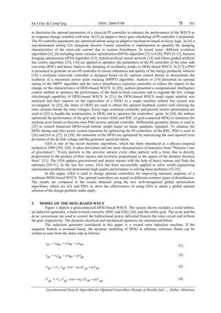 Gravitational-Search Algorithm for Optimal Controllers Design of Doubly ...