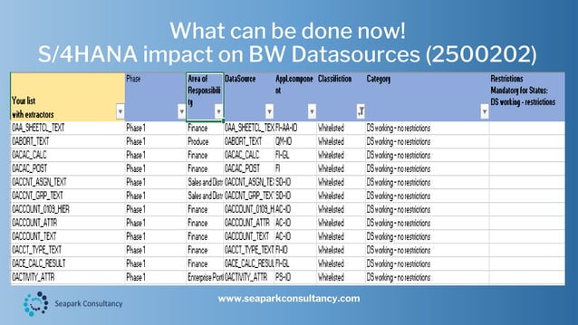 SAP BW to BW4HANA Migration | PDF