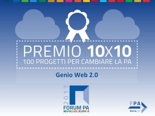 Genio Web 2.0
 
