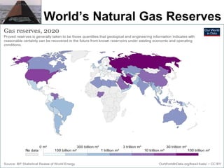 Official Open
World’s Natural Gas Reserves
 