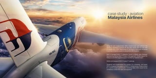 case study : aviation
Malaysia Airlines
Designed and implemented MAS infrastructure and defined the
Windows desktops & servers for the data center (DC) for their first
to migrate from UNIX Mainframes & Terminals to Microsoft Windows
Corporate Enterprise systems using Dell & IBM Systems
Built & managed MAS’ IT Helpdesk Center in Kelana Jaya, Selangor
representing Dell as their IT Problem Management Onsite support for
Malaysia and MAS regional support handled by helpdesk team.
Define and designed MAS 10 years IT roadmap.
Designed and implemented the solution for e-ticketing and assist
SITA to integrate their system to MAS’s IT infrastructure.It was a critical
6 x months project and should e-ticketing failed, MAS would not be
compliance under IATA rules and regulation.
 