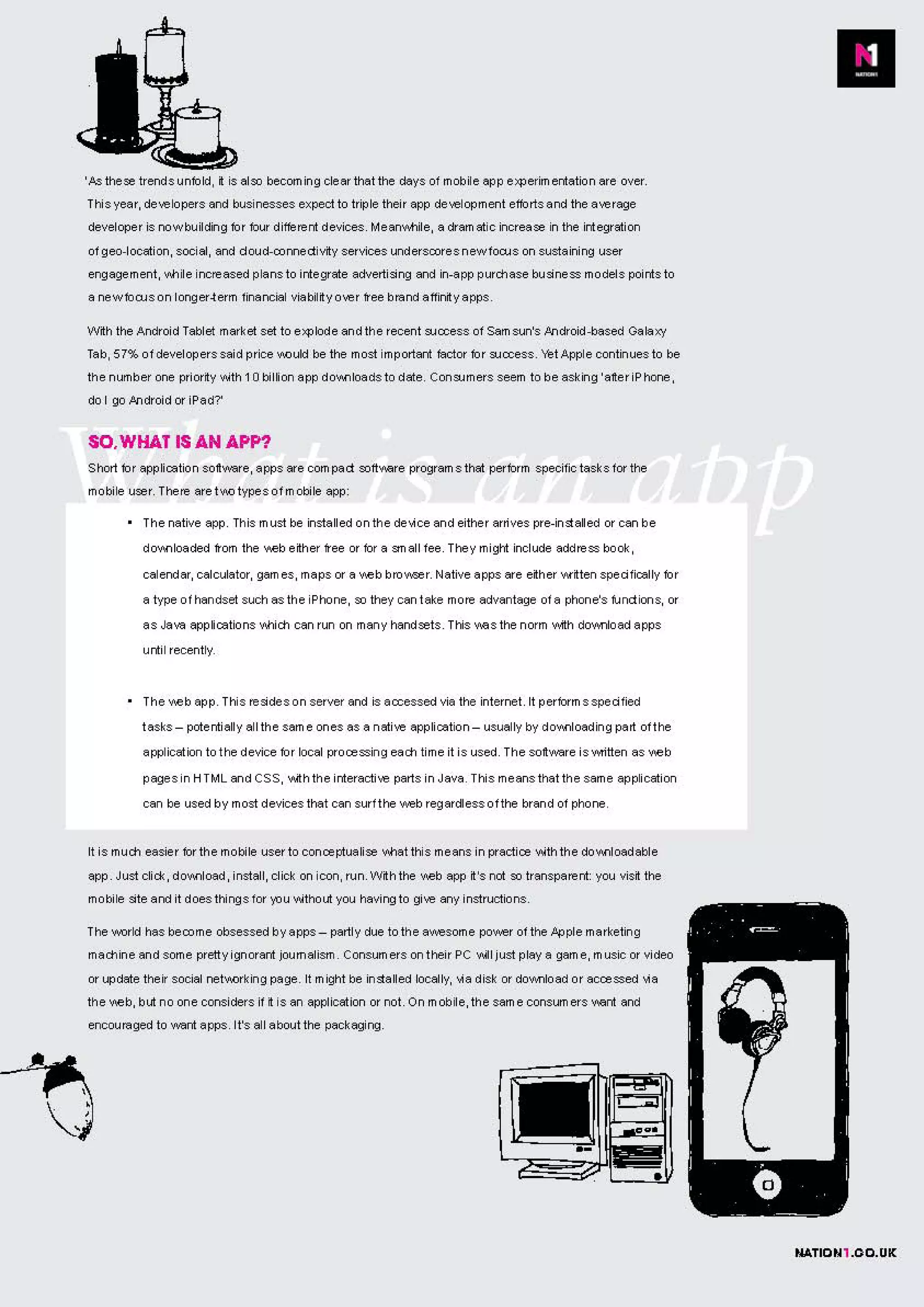 Apps, stats and the future of mobile