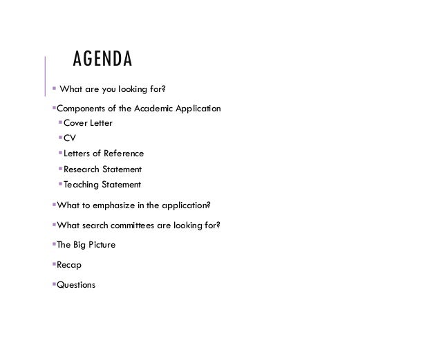 we16 strategies for obtaining your first academic position cover letter for academic position