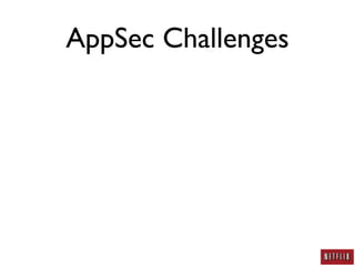 AppSec Challenges
 