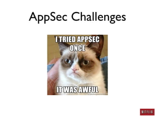 AppSec Challenges
 