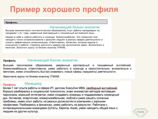 Скачать бланк резюме
