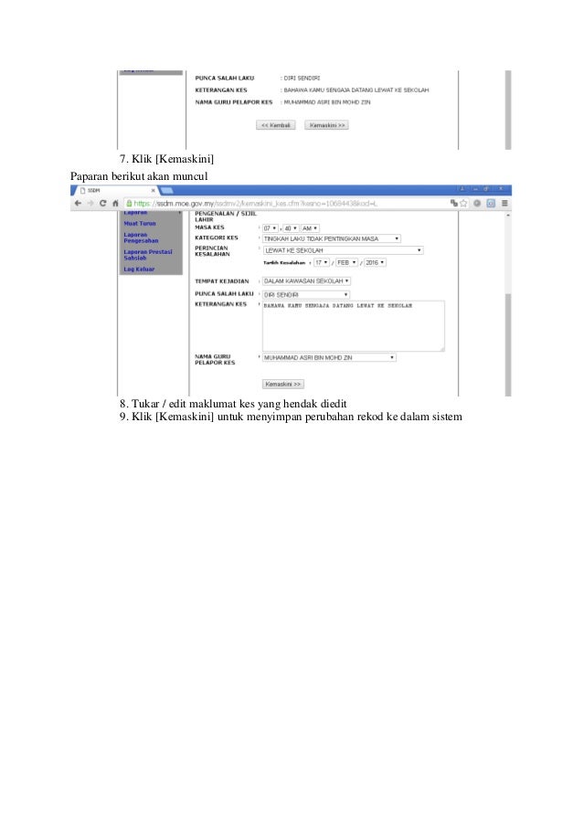 Cara Buat Surat Buang Sekolah Dari Ssdm