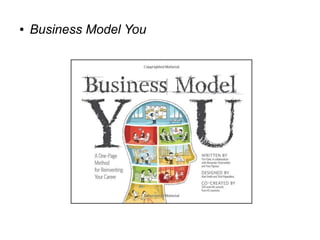 ● Business Model You 
 