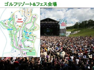35
ゴルフリゾート&フェス会場
 