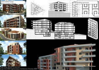 Date | From: Q4 2011 To: Q2 2012
Scope | Revit BIM Implementation (Architecture, Structure, MEP)
Building apartments,
Client: Badawi Group
Project Location: Lebanon
 