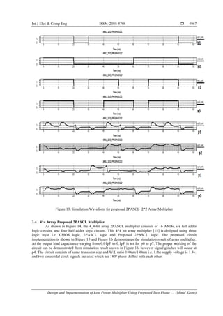 Design and Implementation of Low Power Multiplier Using Proposed Two ...
