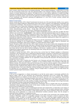 Challenges of the Democracy of the Future, in the Digital Society (from ...